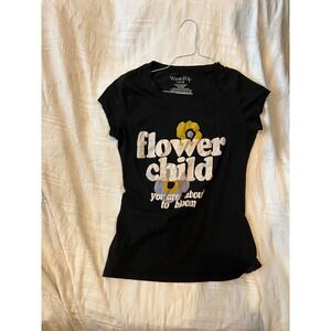 Wound Up Flower Child You Are About to Bloom Girls L 11-13